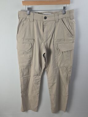 First Tactical V2 Men's Tactical Pants Sz 34 / 30 Tan Cargo Pants Workwear